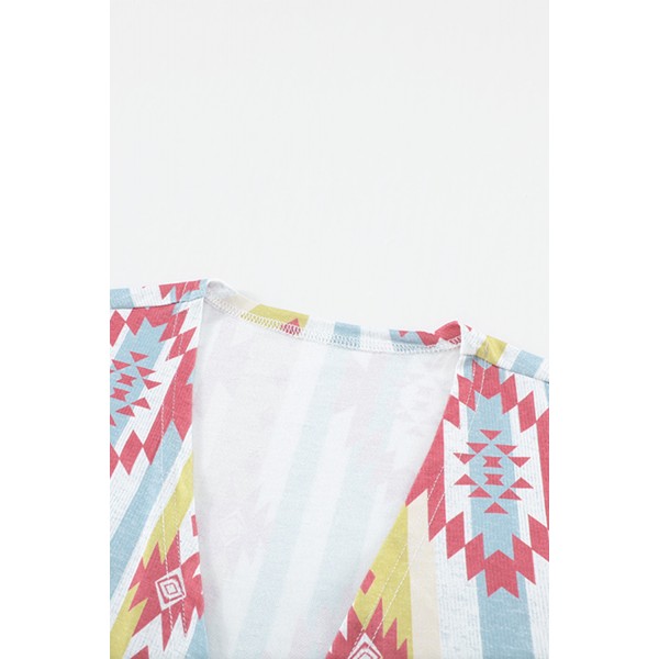 Open Front Aztec Cardigan