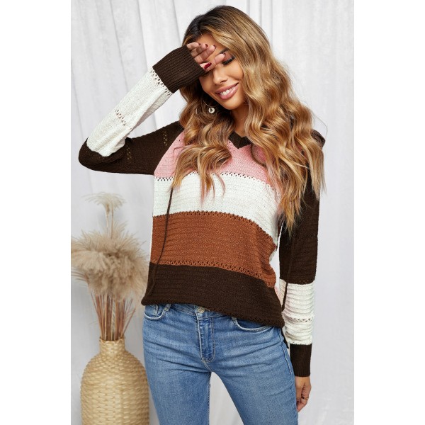 Classic Beach Bonfire Knitted Hoodie
