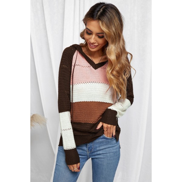 Classic Beach Bonfire Knitted Hoodie