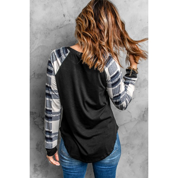 Believe Christmas Santa Graphic Pullover Top