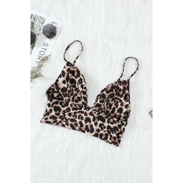 Hear Me Roar Leopard Bralette