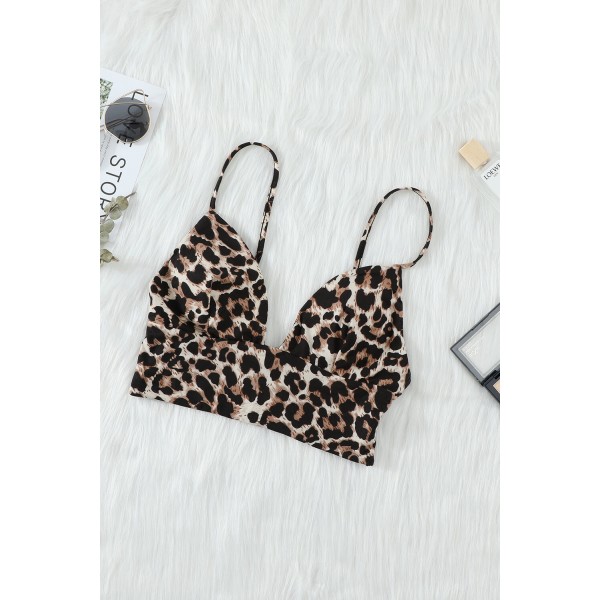 Hear Me Roar Leopard Bralette