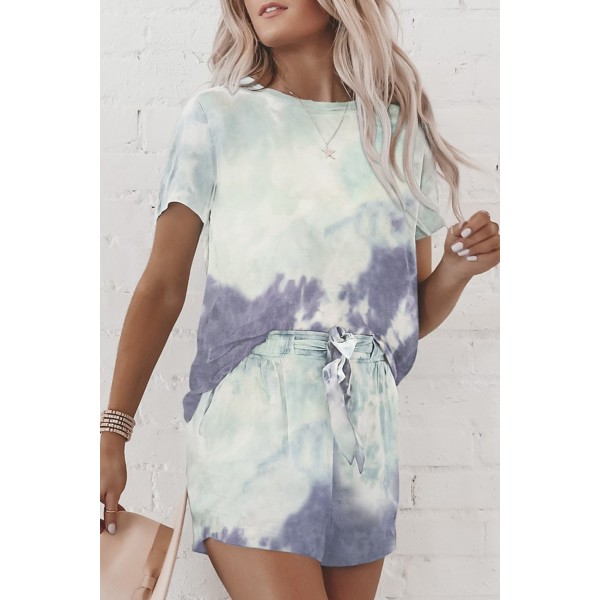Mint Tie Dye Lounge Set