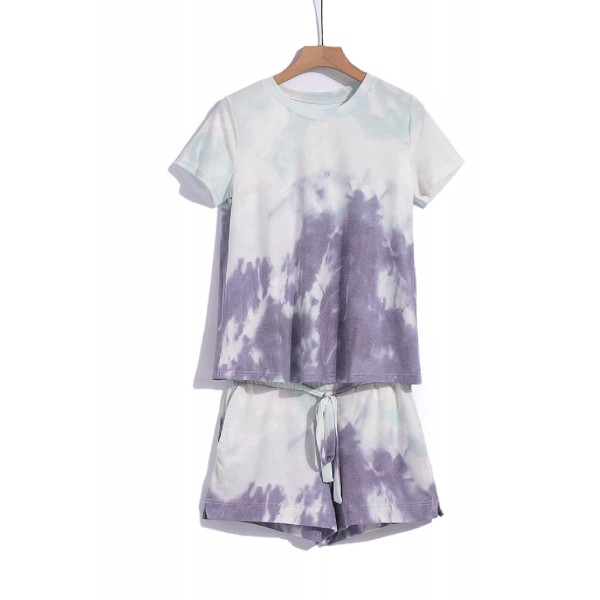 Mint Tie Dye Lounge Set